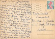 CPSM Maison rustique au dessus de Montreux