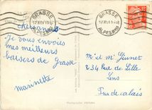 CPSM La Cote d'Azur Nice Clair de lune sur la Baie des Anges