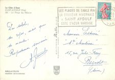 CPSM La Cote d'Azur Saint Aygulf (Var) La Place du Pebrier