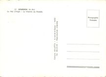 CPSM Gourdon (A M) Le Nid d'Aigle Le chemin du Paradis