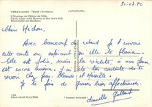 CPSM L'Horloge de l'Hotel de Ville