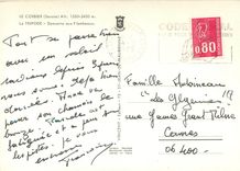 CPSM Le Corbier (Savoie) alt 1550 2450 m Le Tripode Descente aux Flambeaux