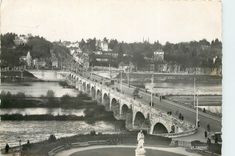 CPSM Tours (Indre et Loire) Pont Wilson Coteaux de Saint Cyr