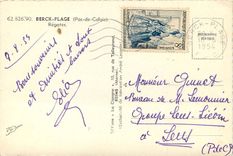 CPSM Berck Plage (Pas de Calais) Regates