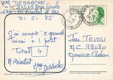 CPSM Nice Le marche aux Poissons de la Place St Francois et la Bourse du Travail