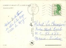 CPSM Lumiere et Beaute de la Cote d'Azur Souvenir de Muy