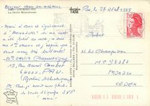 CPSM Lourdes La Grotte Miraculeuse