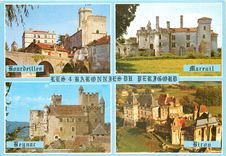 CPSM Les 4 Baronniers du Perigord