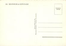 CPSM Souvenir de la Cote d'Azur