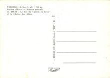 CPSM Valbeg (A Mar) alt 1700 m Station d'Hiver et Station estivale le col du Vasson en hiver et la c