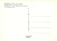 CPSM Valbeg (A Mar) alt 1700 m Station d'Hiver et Station estivale vue aerienne de la Station et le 