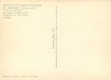 CPSM Richelieu (Indre et Loire) Cite du Cardinal Les Halles Chef d'Oeuvre