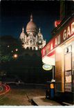 CPSM Paris la nuit le Sacre Coeur
