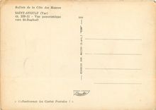 CPSM Saint Aygulf (Var) Vue panoramique vers St Raphael