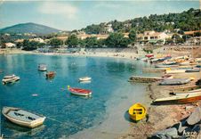 CPSM La Cote d'Azur French Riviera Les Issambres San Peire (Var) La Plage