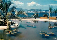 CPSM Cannes Le nouveau jardin au fond la Croisette