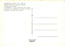 CPSM Valberg (A Mar) alt 1700 m Station d'hiver et Station estivale (Circuit des Gorges)