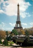 CPSM Paris la Tour Eiffel