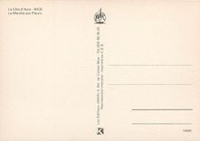 CPSM La Cote d'Azur Nice Le Marche aux Fleurs