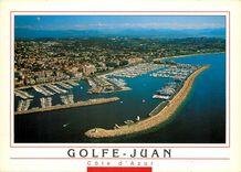 CPSM La Cote d'Azur Golfe Juan au petit matin