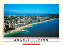 CPSM La Cote d'Azur Juan les Pins Vue generale