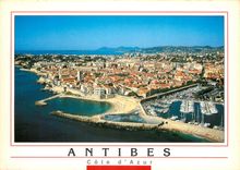 CPSM La Cote d'Azur Antibes Vue generale