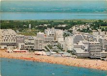 CPSM Le Grand Motte Ville de l'An 2000 Vue aerienne