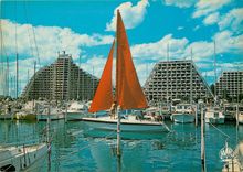 CPSM Le Grand Motte Ville de l'An 2000 le Port