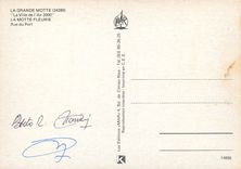 CPSM Le Grand Motte Ville de l'An 2000 La Motte Fleurie Rue du Port