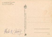 CPSM Le Grand Motte Ville de l'An 2000 Place du 1er Oct 1974