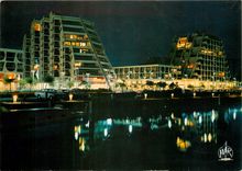 CPSM Le Grand Motte Ville de l'An 2000 la nuit