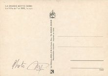 CPSM Le Grand Motte Ville de l'An 2000 la nuit