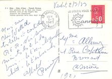 CPSM Nice Cote d'Azur French Riviera Vue generale de la Baie des Anges