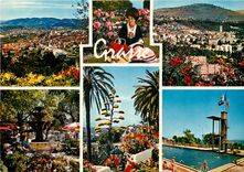 CPSM Cote d'Azur Carrefour Mondiale du Tourisme Grasse