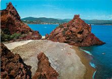 CPSM Cote d'Azur French Riviera Les rochers rouges de l'Esterel