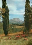 CPSM La Cite de Roy Rene Aix en Provence Montagne Sainte Victoire