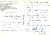 CPSM Les Iles de Lerins (A Mme) Fort de l'Ile Marguerite Prison du Masque de fer et du Marechal Baza