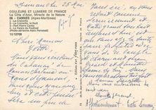 CPSM Cannes (A Mmes) La Croisette la nuit