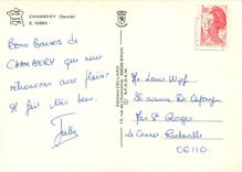 CPSM Chambery (Savoie)