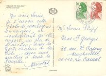 CPSM Neige et Soleil Feerie hivernale