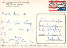 CPSM Eze (Alpes Mmes) Vieilles rue pittoresque