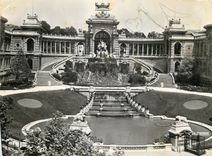 CPSM Marseille (B du R) Le Palais Longchamp (1869)