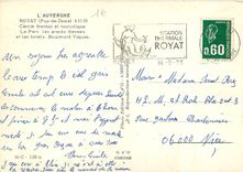 CPSM L'Auvergne Royat (Puy de Dome) Centre thermal et Touristique