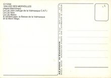 CPSM Vallee des Merveilles (Alpes Mmes) Le lac Vert (refuge de la Valmasque C A F)