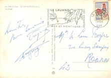 CPSM La Cote d'Azur Le Lavandou (Var) La Plage