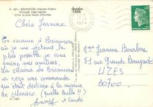 CPSM Briancon (Hautes Alpes) Alt 1326 m ville la plus haute d'Europe