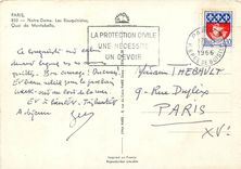 CPSM Paris N D Les Bouquinistes Quai de Montebello