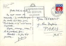 CPSM Paris La tour Eiffel