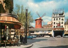 CPSM Paris Le Moulin Touge