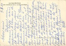 CPSM Les Alpes Mmes Tende (alt 815 m) Interieur de l'Eglise